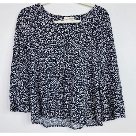 Universal Threads Boho Blouse, 3/4 sleeve, - Picture 1 of 6